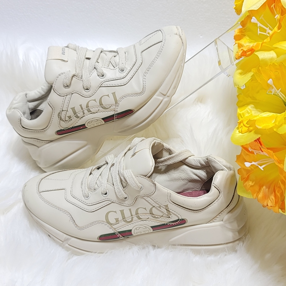 GUCCI KIDS SNEAKERS RHYTON SZ.32 - Picture 2 of 16